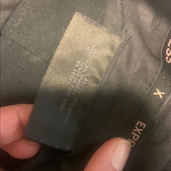 Express Editor Black Flared Pants 4 R - Picture 4 of 7